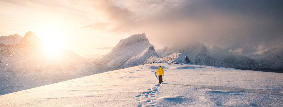 Winter tours through snowy landscapes