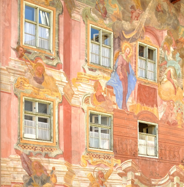 Lüftl painting in Mittenwald