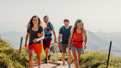 Hiking in Oberstaufen